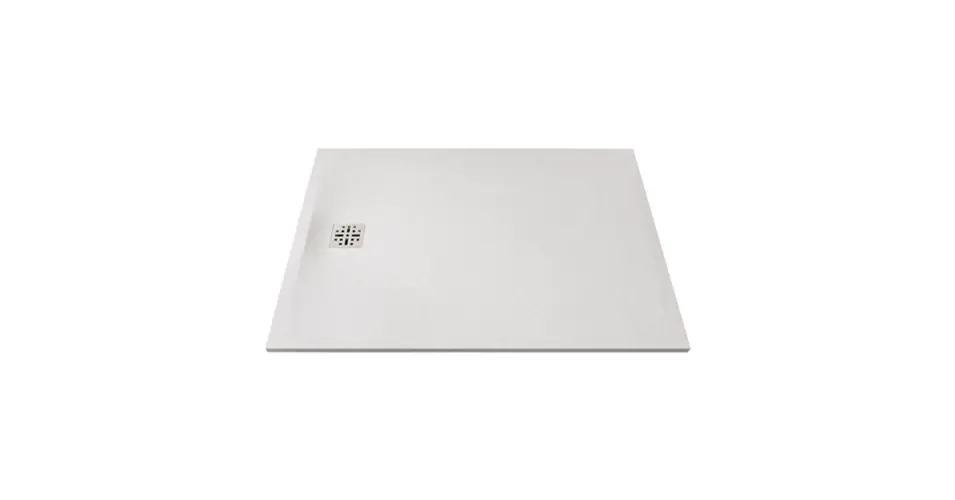 MARMY Dolomite zuhanytálca - 100×140 matt fehér (prada white) Különleges ajánlat